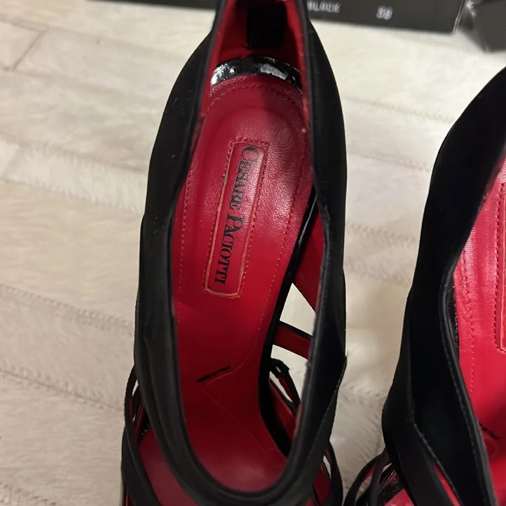 Cesare Paciotti women’s booties heels - Picture 6 of 14